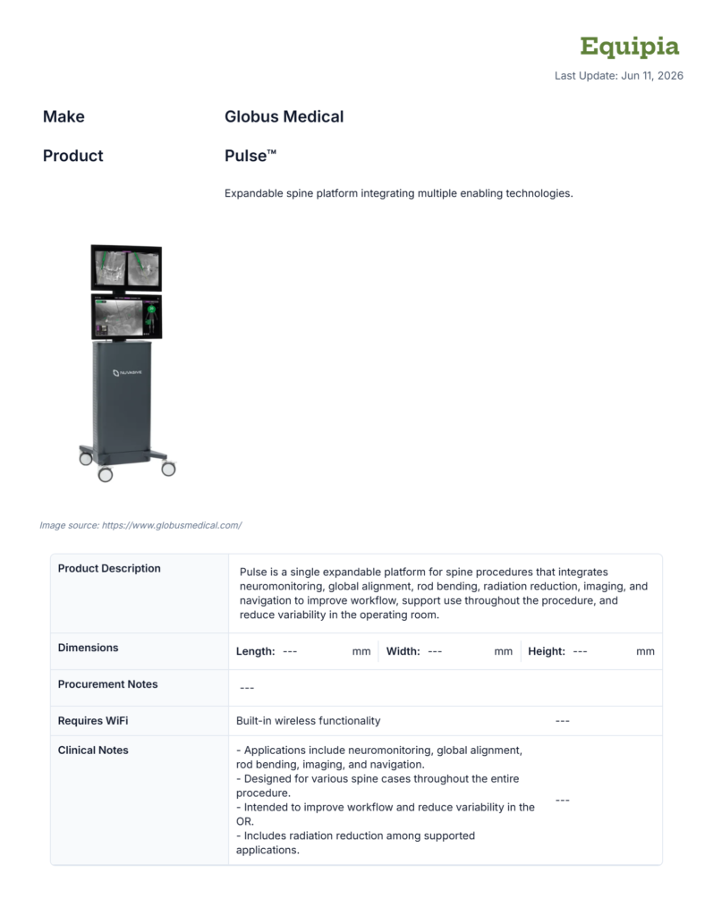 surgical platform